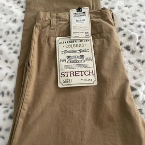 Brand new Alexander Julian pants original tags 34 waist 30 length